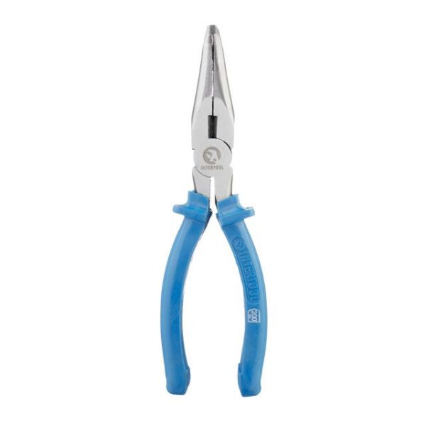 Довгогубці вигнуті 200 мм INTERTOOL HT-0126