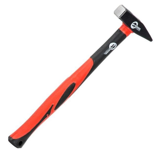 Молоток 200 г, ручка з фібергласу INTERTOOL HT-0202