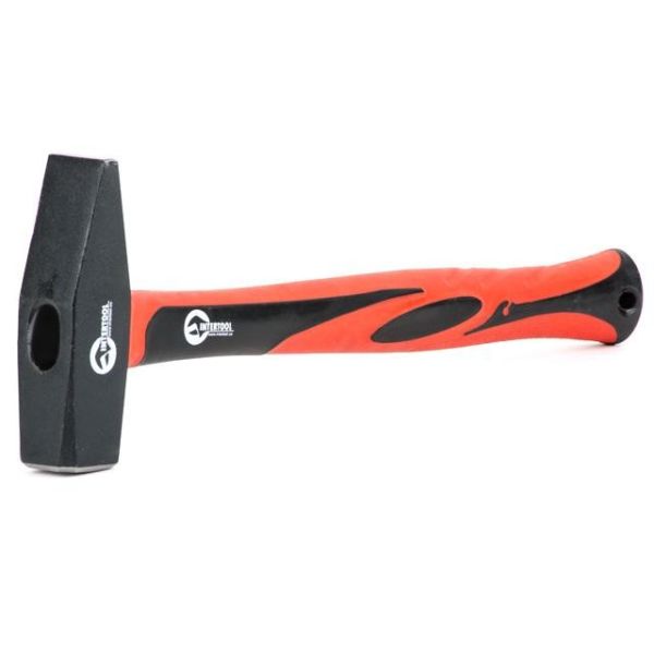 Молоток 800 г.ручка з фібергласу INTERTOOL HT-0208