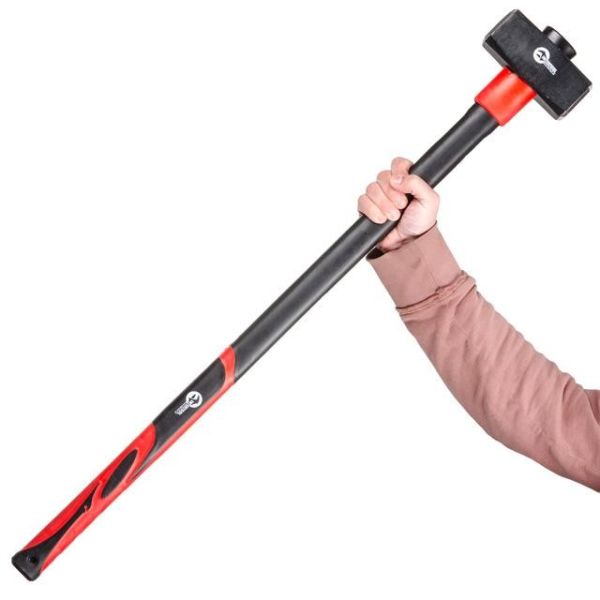 Молот 5000 г, ручка з фібергласу INTERTOOL HT-0245