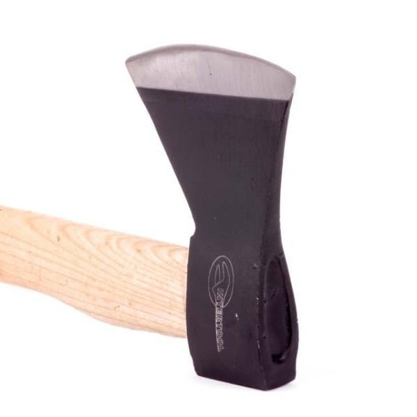 Сокира 1200 г, ручка пекан, 48-57 HRC INTERTOOL HT-0259