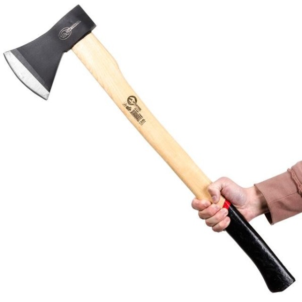 Сокира 1200 г, ручка пекан, 48-57 HRC INTERTOOL HT-0259