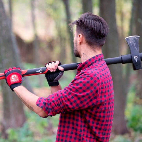 Колун кований 2500г, ручка з фібергласу INTERTOOL HT-0273