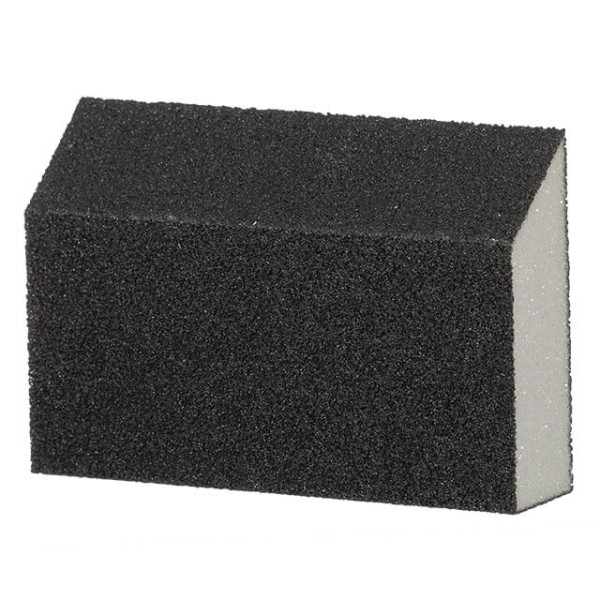 Губка для шліфування трапеція 110 * 75 * 54 * 25 мм, оксид алюмінію К180 INTERTOOL HT-0818