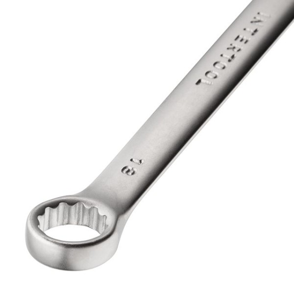 Ключ комбінований 18 мм CrV INTERTOOL HT-1218