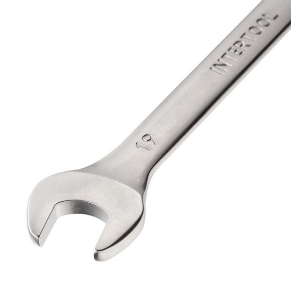 Ключ комбінований 19 мм CrV INTERTOOL HT-1219