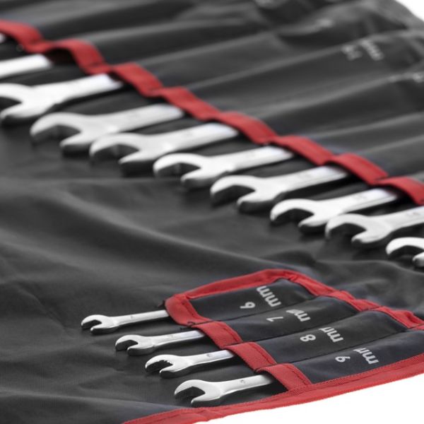 Набір ключів комбінованих 20 од., 6-32 мм, Cr-V, чохол INTERTOOL HT-1253