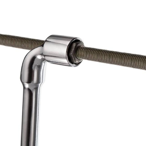 Ключ торцевий з отвором L-подібний 11 мм INTERTOOL HT-1611