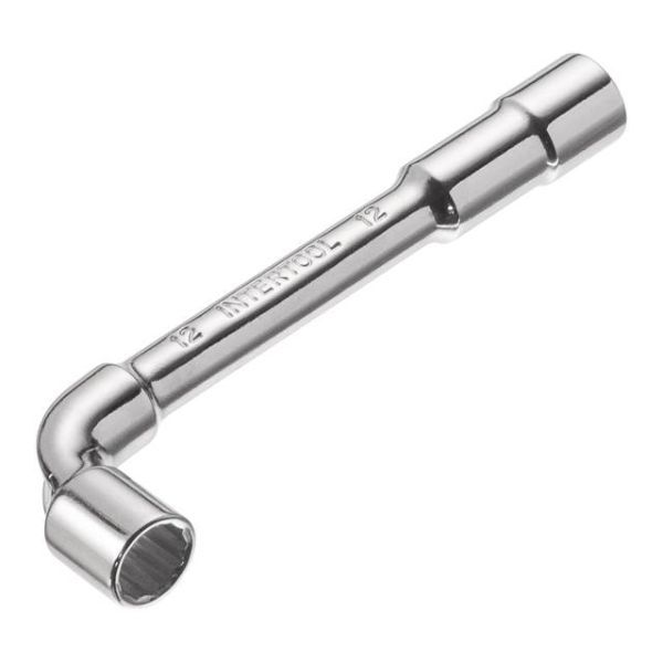 Ключ торцевий з отвором L-подібний 12 мм INTERTOOL HT-1612