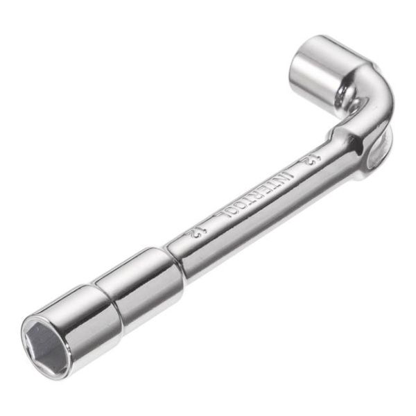 Ключ торцевий з отвором L-подібний 12 мм INTERTOOL HT-1612