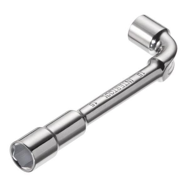 Ключ торцевий з отвором L-подібний 15 мм INTERTOOL HT-1615