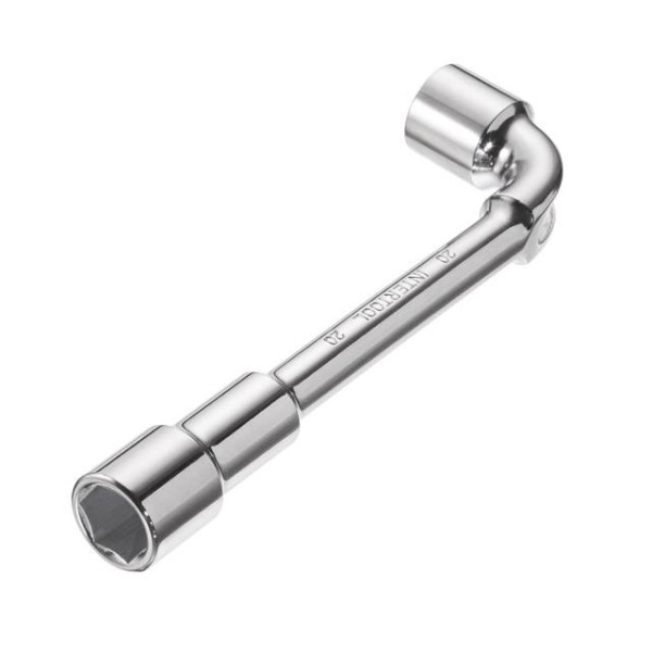 Ключ торцевий з отвором L-подібний 20 мм INTERTOOL HT-1620