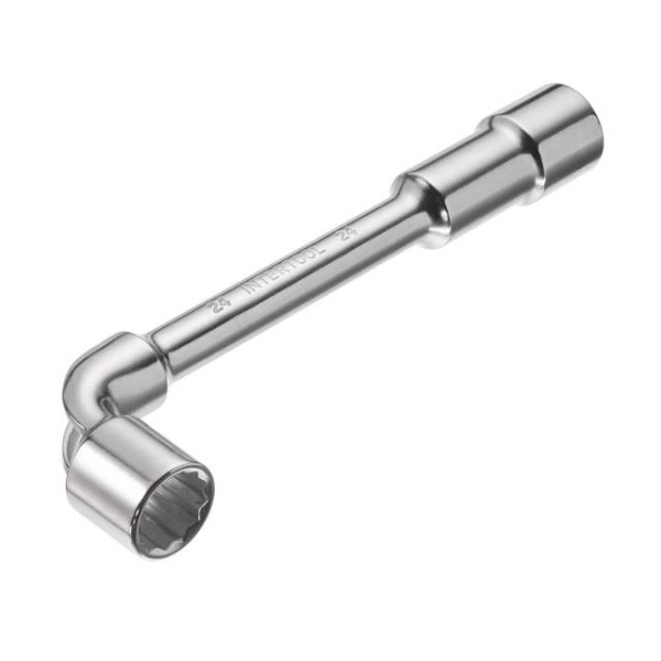 Ключ торцевий з отвором L-подібний 24 мм INTERTOOL HT-1624