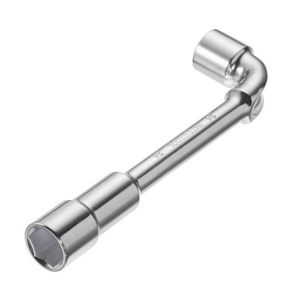 Ключ торцевий з отвором L-подібний 24 мм INTERTOOL HT-1624