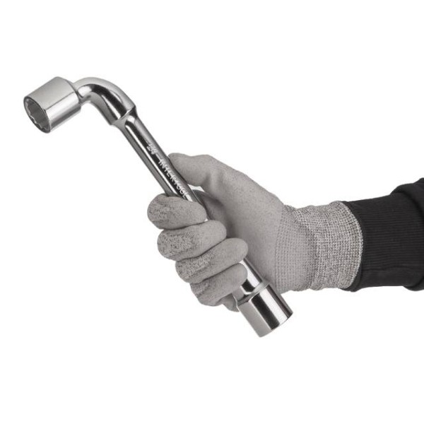 Ключ торцевий з отвором L-подібний 24 мм INTERTOOL HT-1624