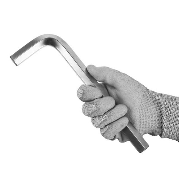 Ключ Г-подібний шестигранний 19 мм, 265*70 мм INTERTOOL HT-1869