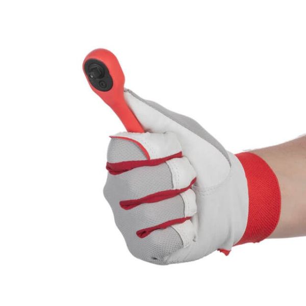 Рукоятка з храповим механізмом вигнута 1/4", 72 зуба, Cr-V, PROF INTERTOOL HT-2107