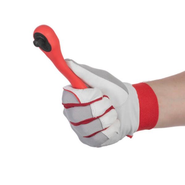 Рукоятка з храповим механізмом вигнута 3/8", 72 зуба, Cr-V, PROF INTERTOOL HT-2108