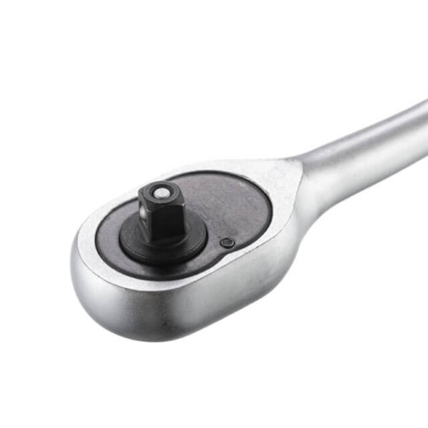 Рукоятка з храповим механізмом на 45 зубів 1/4'' (Проф) CrV INTERTOOL HT-2117