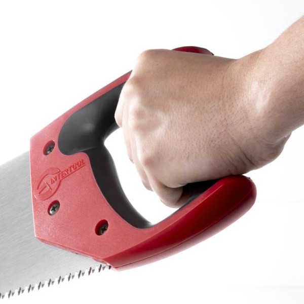 Ножівка по деревині 400 мм, із гартованим зубом, потрійне заточування, 7 зуб/дюйм INTERTOOL HT-3104