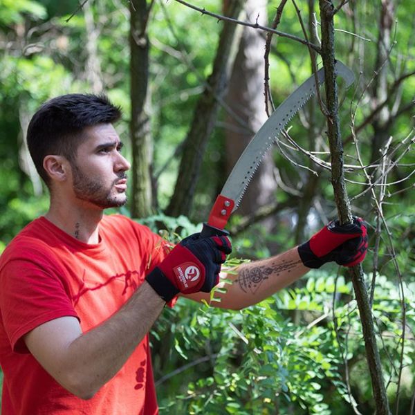 Ножівка садова з гаком, полотно 350 мм INTERTOOL HT-3150