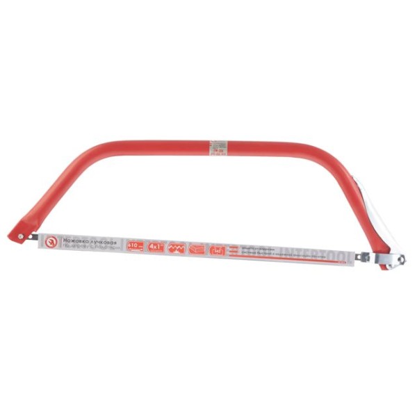 Ножівка лучкова по деревині з полотном 610 мм INTERTOOL HT-3216