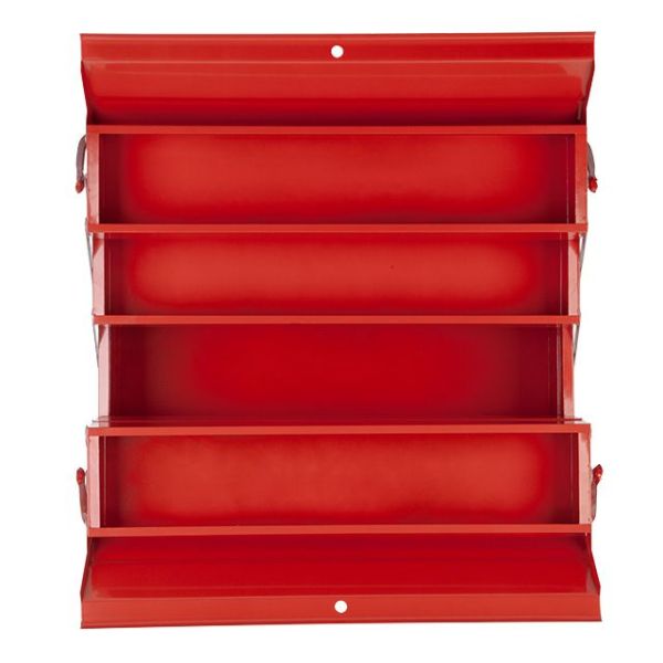 Ящик для інструментів металевий 450 мм, 5 секцій INTERTOOL HT-5045