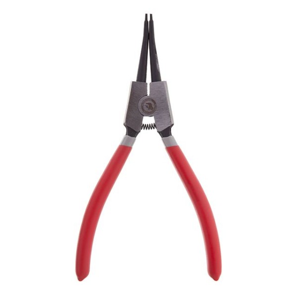 Щипці для зняття та встановлення стопорных кілець прямі на розтискання 180 мм INTERTOOL HT-7013