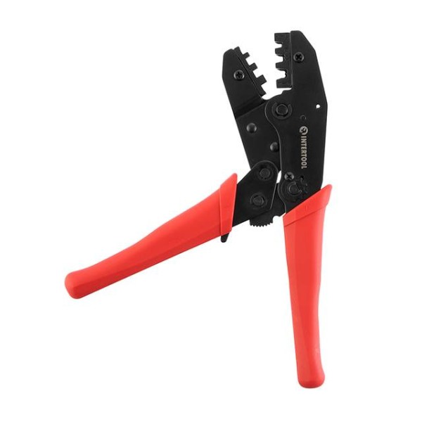 Кліщі для обтиску контактів (0,5 - 1/1,5 - 2,5/4 - 6 мм) INTERTOOL HT-7050