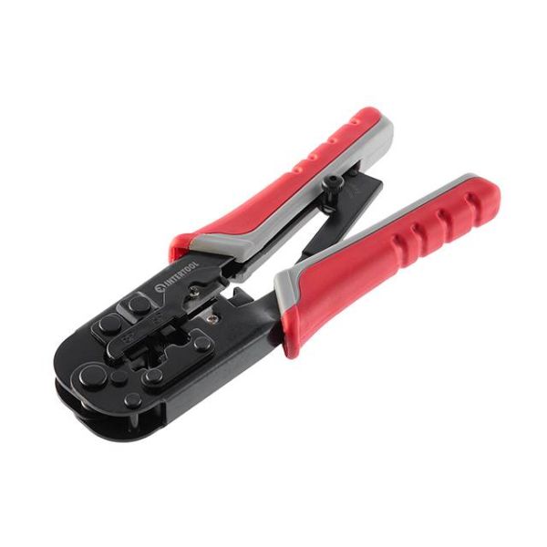 Кліщі для обтискання штекерів (RJ11 / RJ12 / RJ14) INTERTOOL HT-7052