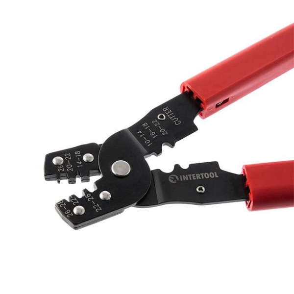 Кліщі обтискні (0,08 – 5,0 мм) INTERTOOL HT-7053