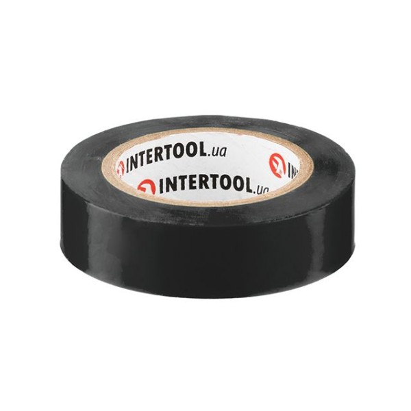 Стрічка ізоляційна, 17 мм * 10 м * 0,15 мм, чорна INTERTOOL IT-0011
