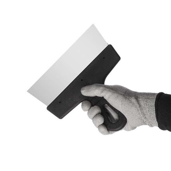 Шпатель із нержавіючої сталі 200 мм INTERTOOL KT-2200