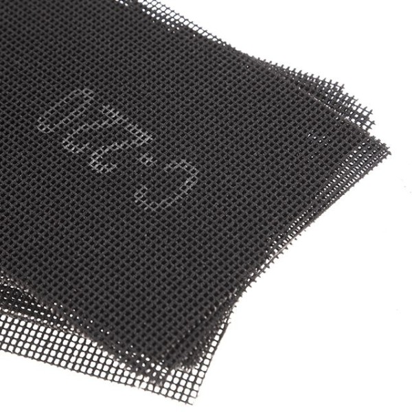 Сітка абразивна, 105 x 280 мм, К220, 10 шт. INTERTOOL KT-6022