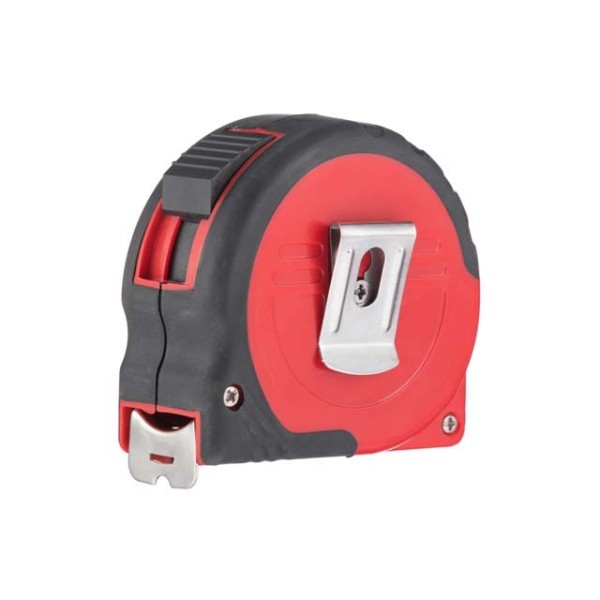 Рулетка з фіксатором 8м x 25мм INTERTOOL MT-0408