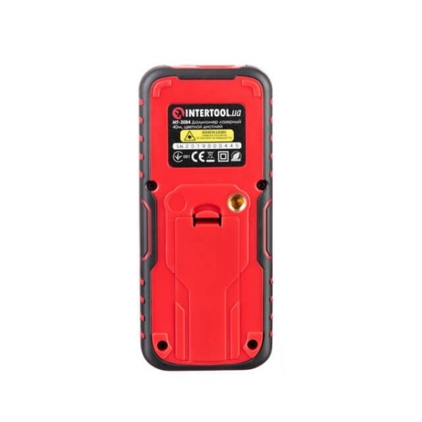 Далекомір лазерний 40 м, кольоровий дисплей INTERTOOL MT-3084