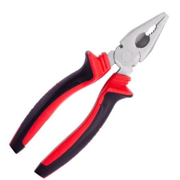 Плоскогубці 180 мм, 40CrV, фосфатовані, поліровані. INTERTOOL NT-0118