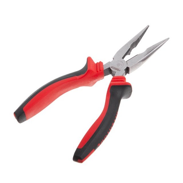 Довгогубці прямі 160 мм, 40CrV, фосфатовані, поліровані INTERTOOL NT-0136