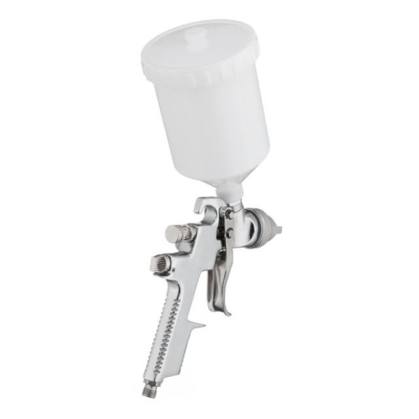 Фарбопульт пневматичний HVLP, форсунка 1.4 мм, верхній пластиковий бачок 600 мл, 3 бар INTERTOOL PT-0103