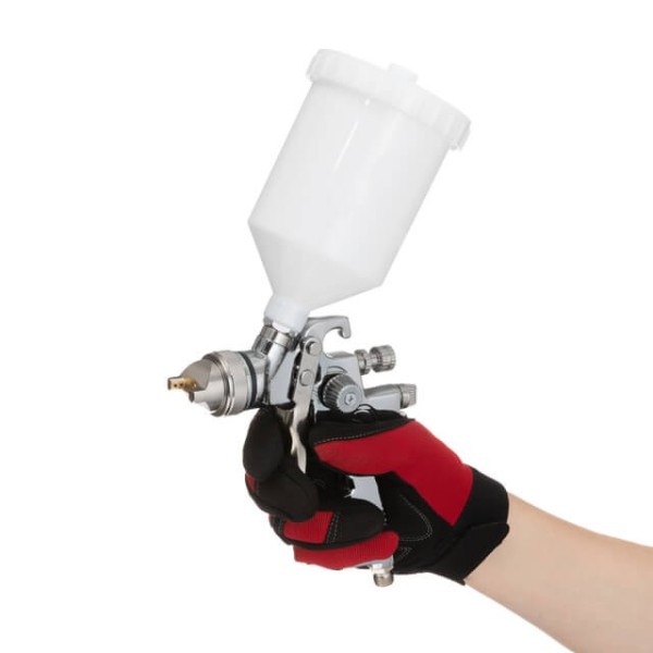 Фарбопульт пневматичний HVLP, форсунка 1.4 мм, верхній пластиковий бачок 600 мл, 3 бар INTERTOOL PT-0103