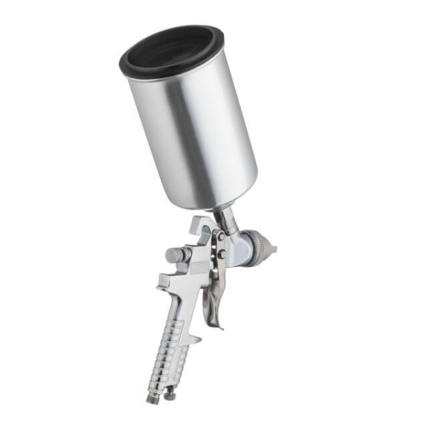 Фарбопульт пневматичний HVLP, форсунка 1.3 мм, верхній металевий бачок 1000 мл, 3 бар INTERTOOL PT-0107