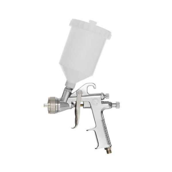 Фарбопульт пневматичний HP, форсунка 1,4 мм, верхній пластиковий бачок 600 мл, 5 бар INTERTOOL PT-0111
