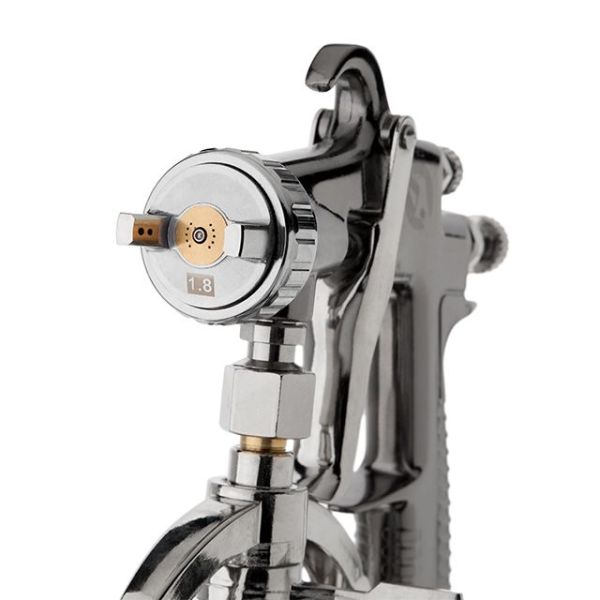 Фарбопульт пневматичний HP, форсунка 1,8 мм, нижній металевий бачок 1000 мл, 5 бар INTERTOOL PT-0140