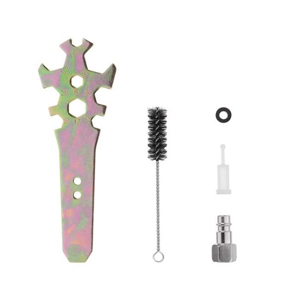 Фарбопульт пневматичний HP, форсунка 1,8 мм, нижній металевий бачок 1000 мл, 5 бар INTERTOOL PT-0140