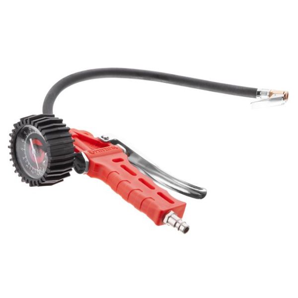 Пістолет для підкачування коліс з манометром пневматичний INTERTOOL PT-0505