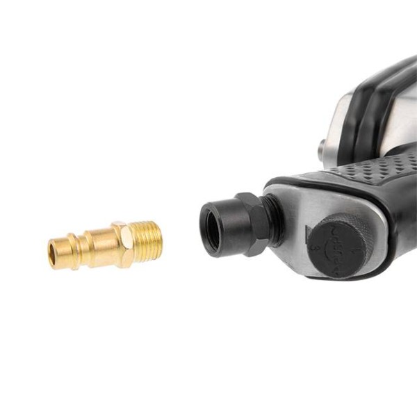 Гайковерт пневматичний у кейсі + набір головок 17 од. 1/2