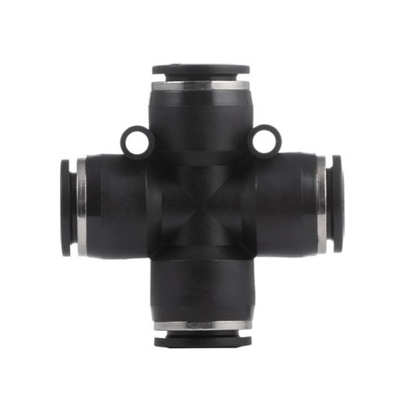 З'єднання цангове Х-подібне для поліуретанових та ін. шлангів 12 мм INTERTOOL PT-2369