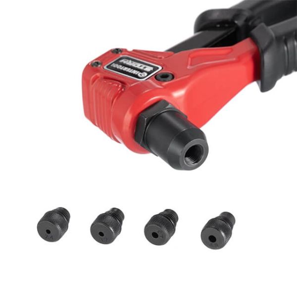 Пістолет заклепувальний ручний 200 мм, діаметр застосовуваної заклепки - 2.4, 3.2, 4, 4.8 мм, Storm INTERTOOL RT-0015