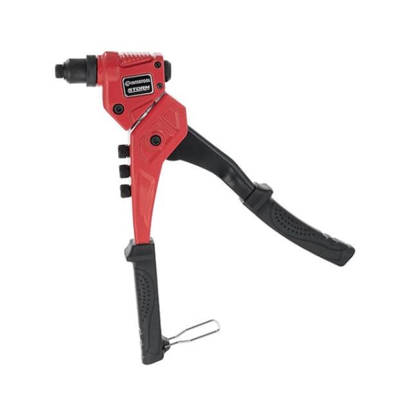 Пістолет заклепувальний поворотний на 360°, 300 мм, діаметр застосовуваної заклепки - 2.4; 3.2; 4; 4.8 мм, Storm INTERTOOL RT-0016