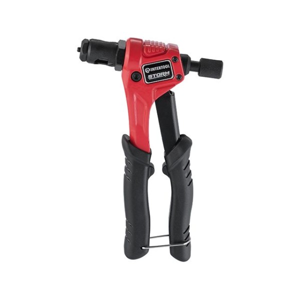 Пістолет заклепувальний для різьбових заклепок 200 мм, застосовувана заклепка M3; M4; M5; M6, Storm INTERTOOL RT-0019